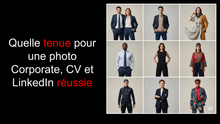Quelle tenue pour une photo Corporate, CV et LinkedIn réussie